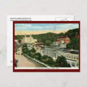 ホット春ズ国立公園、ARヴィンテージヴィンテージ ポストカード (正面/裏面)