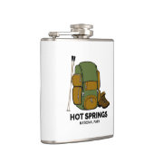ホット春ナショナルパークバックパック フラスク (右)