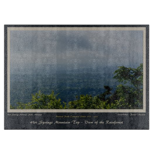 ホット春ナショナル・パーク雨林100年Ed カッティングボード (正面)