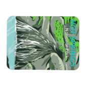 ホット春ナショナル・パーク・アーカンソーヴィンテージ マグネット (横)