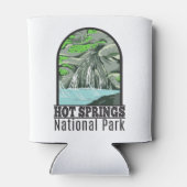 ホット春ナショナル・パーク・アーカンソーヴィンテージ 缶クーラー (裏面)