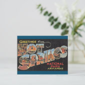 ホット春ナショナル・パーク・アーカンソー葉書 ポストカード (スタンド正面)