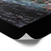 ホット春マウンテンアーカンサスパスラージプリント ポスター (角)