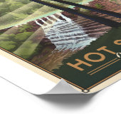 ホット春国立公園リトーのアートワークのポスター ポスター (角)