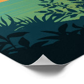 ホット春国立公園旅行ポスター ポスター (角)