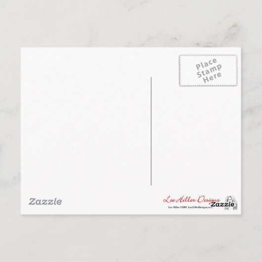 ホット春国立公園、ARフェージングフォグギフト ポストカード (裏面)