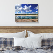 ホット春 キャンバスプリント (インサイチュ (寝室))