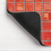 ホット春、ARレッドタイル中央アベニューマウスパッドII マウスパッド (コーナー)