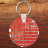 ホット春、ARレッドタイル中央Aveギフト キーホルダー (正面)