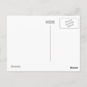 ホット春、AR紅葉はがき ポストカード (裏面)