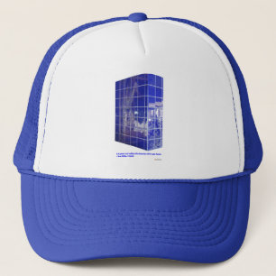 ホット春、AR BlueTile反射ギフトアパレル キャップ