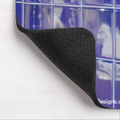 ホット春、AR BlueTile反射マウスパッド マウスパッド (コーナー)