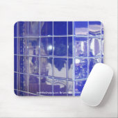ホット春、AR BlueTile反射マウスパッド マウスパッド (マウス)