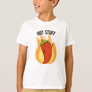 ホット物おもしろいレッドホットチリペッパーPun Tシャツ