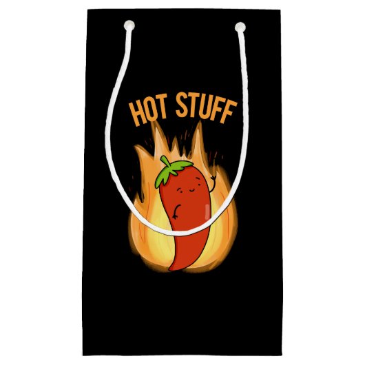 ホット物おもしろいレッドホットチリ唐辛子プンダークBG スモールペーパーバッグ (正面)