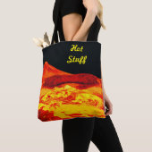 ホット物ラバオントートバッグ トートバッグ (クローズアップ)