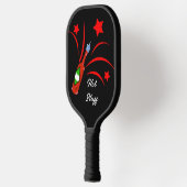 ホット物レッドスパイシーホットソース ピックルボールラケット (左)