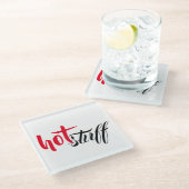 ホット物 ガラスコースター (アングル)