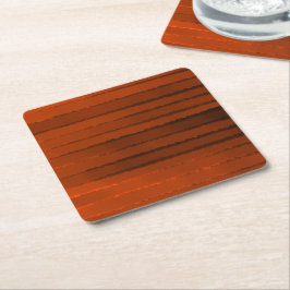 ホット白熱［赤熱］光を放つ物 スクエアペーパーコースター