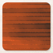 ホット白熱［赤熱］光を放つ物 スクエアペーパーコースター (正面)