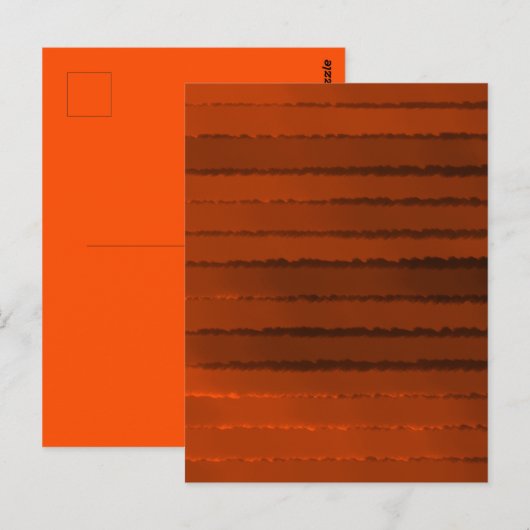 ホット白熱［赤熱］光を放つ物 ポストカード (正面/裏面)