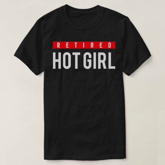 ホット退職したガール3 Tシャツ (デザイン正面)