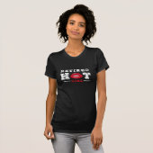 ホット退職したガール Tシャツ (正面フル)