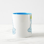 ホット雪だるまマグ ツートーンマグカップ (中央)