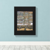 ホット、ただし移動しない キャンバスプリント (インサイチュ (ウッドフロア))