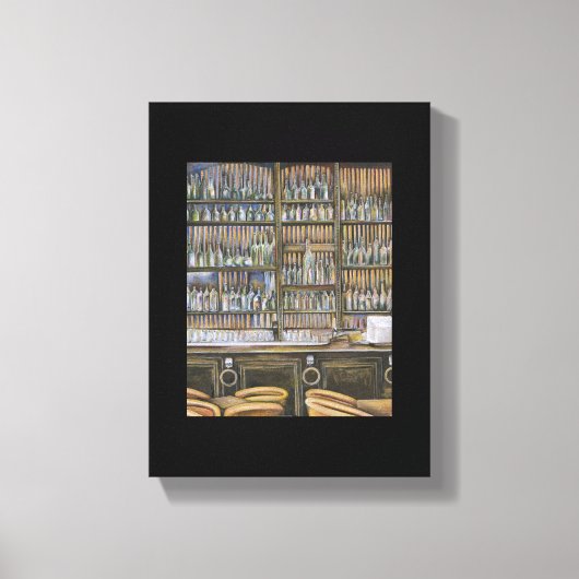 ホット、ただし移動しない キャンバスプリント (正面)