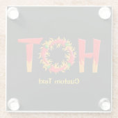 ホット ガラスコースター (裏面)