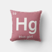 ホット・ガール クッション (正面)
