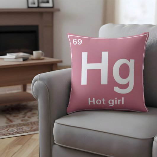 ホット・ガール クッション