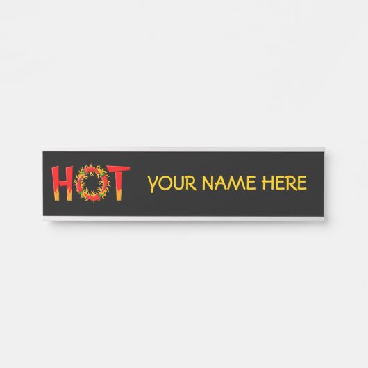 ホット サインプレート (正面)