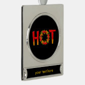 ホット シルバープレートバナーオーナメント (右)