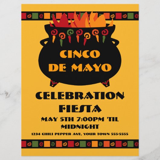 ホット&スパイシーフィエスタフライヤー チラシ (正面)