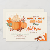 ホット&スパイシー招待状 招待状 (正面/裏面)