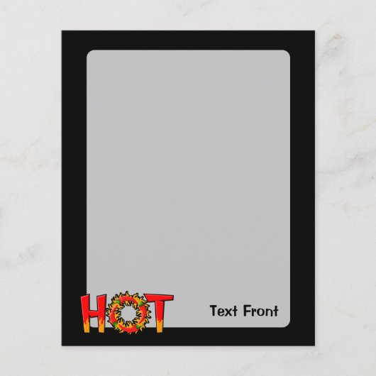 ホット チラシ (正面)