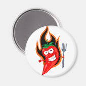 ホット・チリ マグネット (正面/裏面)