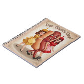 ホット・ディギグ・ドッグ! ノートブック (左側)