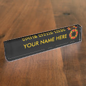 ホット デスクネームプレート (側面)