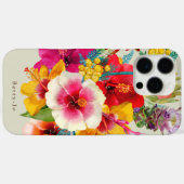 ホット・トロピカル・開花 Case-Mate iPhoneケース (裏面 (横))