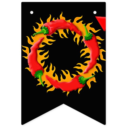 ホット バンティングフラッグ (第2の旗)