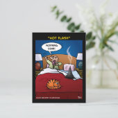 「ホット・フラッシュ」 ポストカード (スタンド正面)