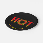 ホット ペーパープレート (アングル)