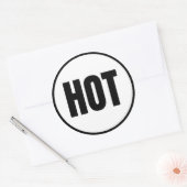 ホット – ホット春クラシックラウンドステッカー ラウンドシール (封筒)