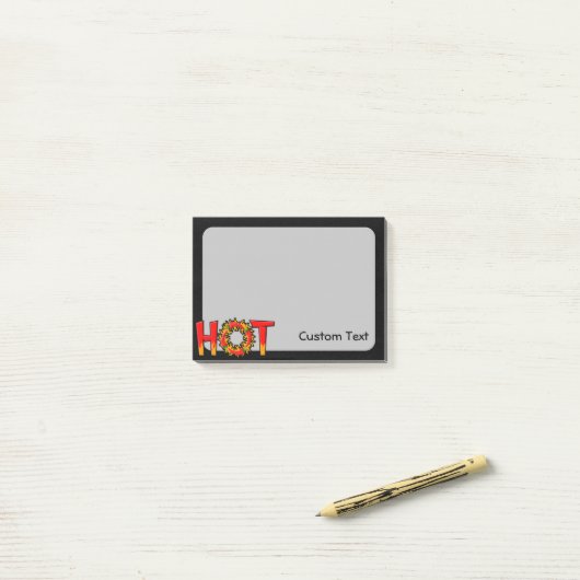 ホット ポストイット (デスク上)