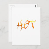 ホット ポストカード (正面/裏面)