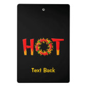 ホット ミニクリップボード (裏面)
