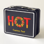 ホット メタルランチボックス (裏面)